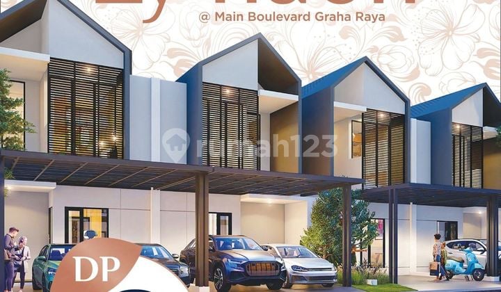 Rumah Baru 2 Lantai Tipe Lynden Melia Hyra Graha Raya Bintaro