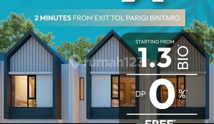 Rumah Baru 2 Lantai Cluster Vazza Living Tipe Pearl Graha Raya