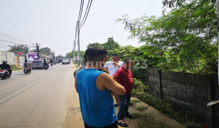 Tanah Jl Raya Salembaran Cocok Buat Gudang