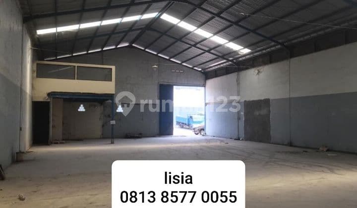 GUDANG MULTI GUNA SIAP PAKAI BUAT USAHA WORKSHOP DI TANGERANG