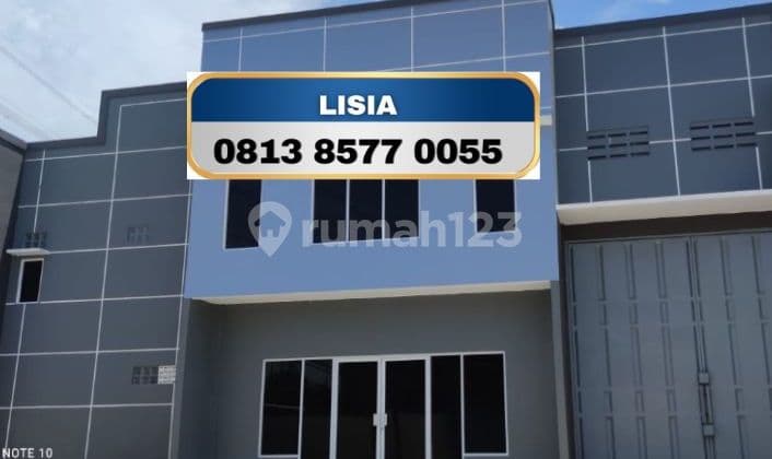 GUDANG BAGUS DAN NYAMAN SIAP PAKAI BEBAS BANJIR DI TANGERANG.