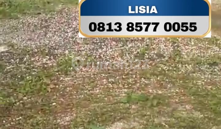 TANAH DI PINGGIR JALAN RAYA LOKASI STRATEGIS DI TANGERANG.