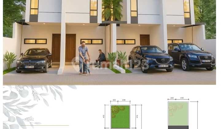 Rumah 900 Jutaan 2 Lantai Rungkut Harapan Merr