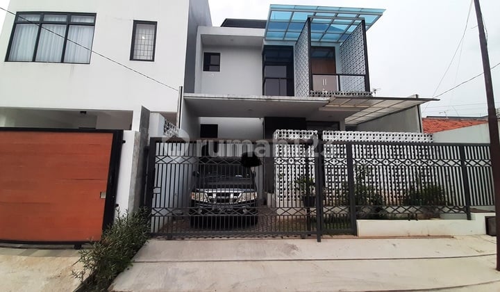 Rumah Baru Hook Full Furnished Di Mampang Prapatan Untuk Kantor