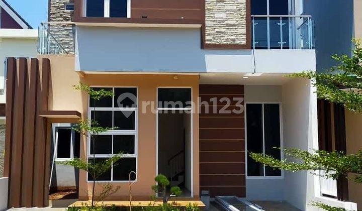 Rumah Syariah 2 Lantai Strategis Tepat di depan sekolah Al Azhar CIBUBUR