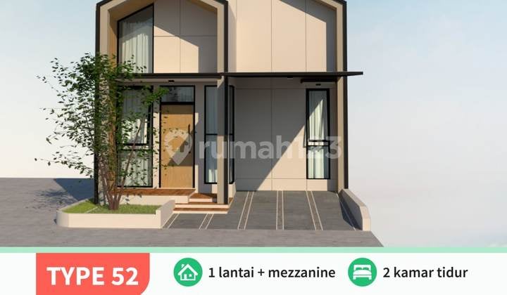 Rumah Syariah Strategis di Bekasi, 10 Menit ke Pasar Bantargebang