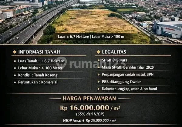 Tanah Strategis di Kelapa Gading Dijual Murah di Bawah Nilai NJOP Tanah Strategis di Kelapa Gading Dijual Murah di Bawah Nilai NJOP