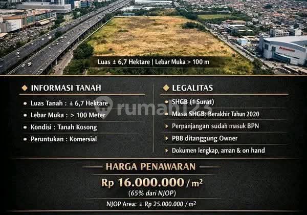 Strategic Land in Kelapa Gading for Sale Cheap Below NJOP Value