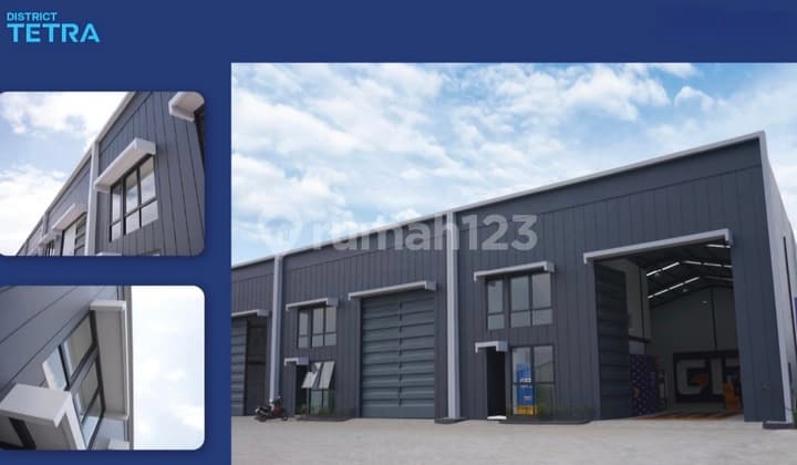 Gudang Baru Dengan Konsep Lingkungan Bersih Dan Keamanan One Gate System Dekat Tol Surabaya