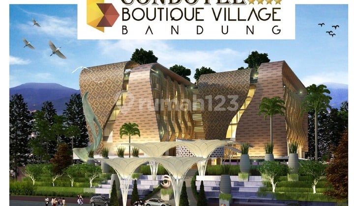 Bangunan Enam Lantai di Sersan Bajuri Lembang Bandung Area Wisata Dekat Kampung Gajah Hitung