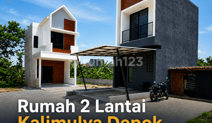 2-Storey House in Depok, Installments Starting from 5 Million, No Down Payment Required