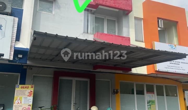 Lh. For sale/rent, 2-story shop house in Legenda Wisata, Cibubur.