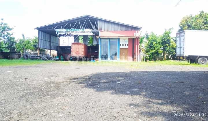 For Sale Warehouse/Plot in Cikarageman Setu Bekasi