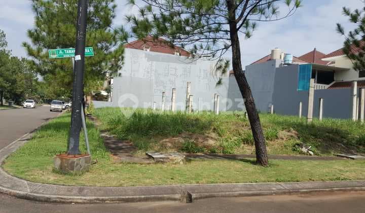 Dijual Tanah Kavling Hoek di Cluster Taman Cemara Harapan Indah