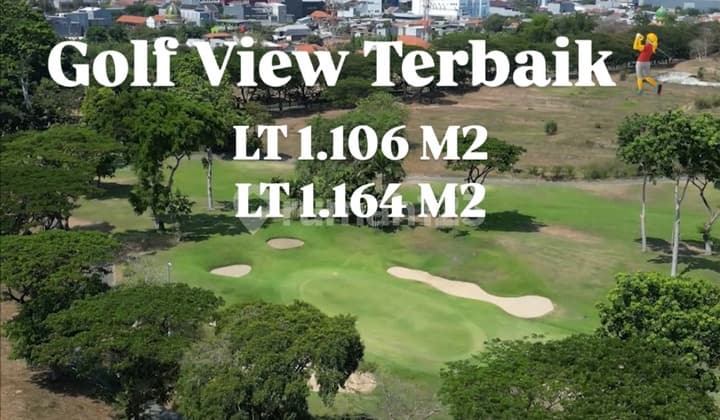 Best Golf View Spacious Plot Bdg Bukit Darmo Golf Bank Credit