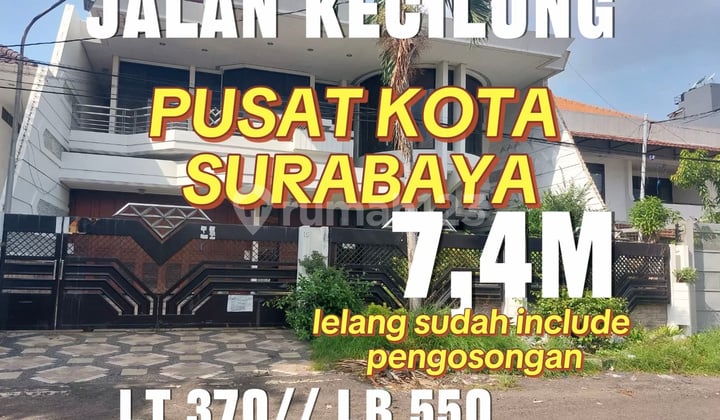 Rumah Lelang Pusat Kota Surabaya Genteng Gubeng SHM Balai Kota