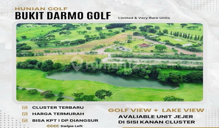Kavling Golf View Bdg Bukit Darmo Golf Termurah Bisa Kredit Bank