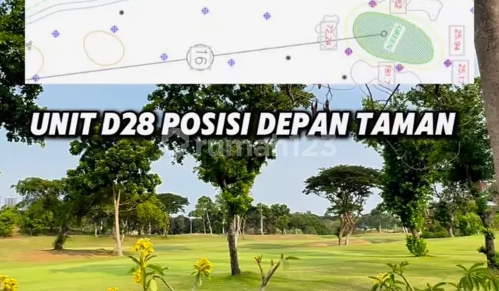 Kavling Tanah Long Golf View Bdg Bukit Darmo Golf Graha Termurah