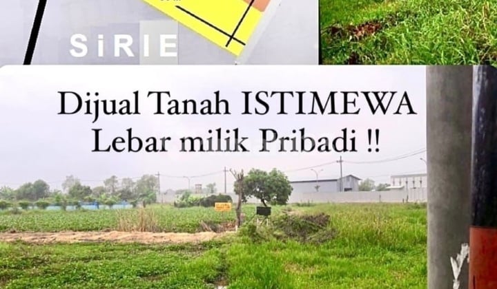 Tanah Lingkar Timur Komersil Sidoarjo Gudang Pabrik Showroom