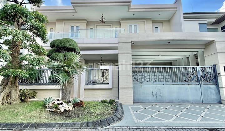 Rumah Mewah Graha Famili Family HGB bisa KPR Bank Semi Furnish