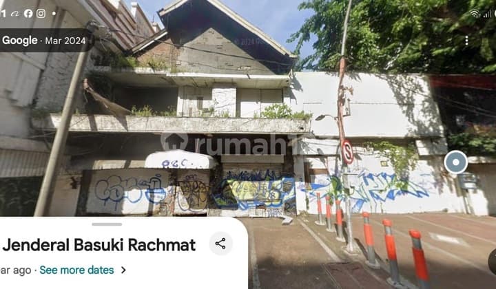 Jual Bangunan Komersial Lahan Basuki Rahmat Surabaya Pusat Shm