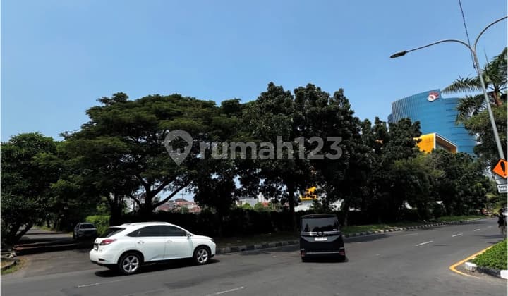 Tanah Komersial Raya Merr Dharmahusada Kertajaya Lebar Kantor