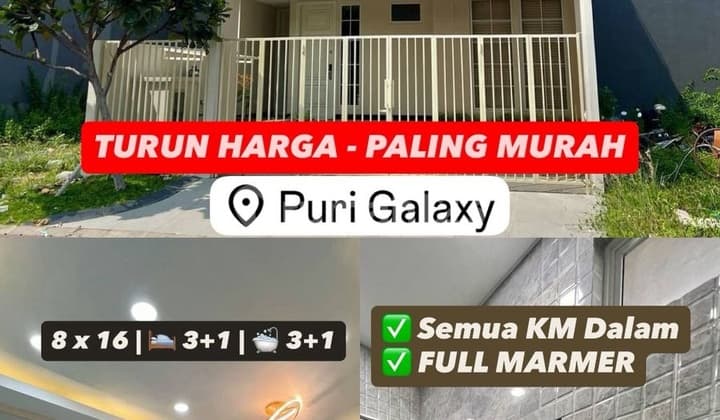Rumah 2 Lantai Baru Dekat Galaxy Mall Hang Tuah Puri Galaxy Shm