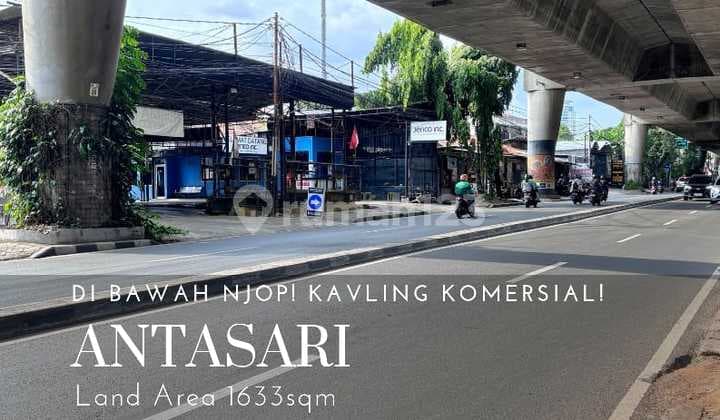 Tanah Komersil Strategis Siap Bangun Antasari Jakarta Selatan