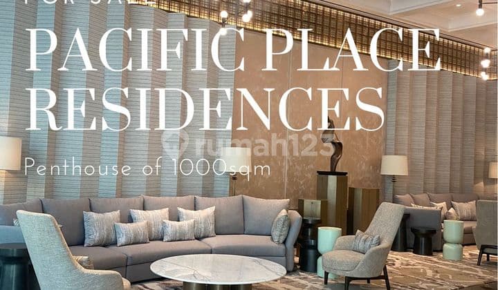 Pacific Place Penthouse 4 BR Prime Lokasi Kebayoran Baru Jakarta Selatan