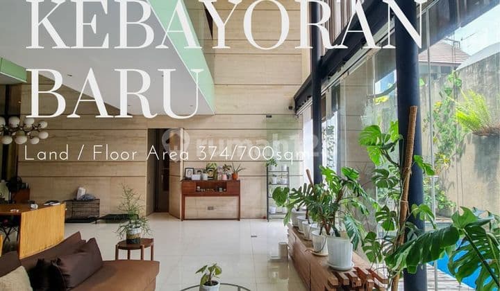 Rumah Mewah Strategis Area Panglima Polim Kebayoran Baru Jakarta Selatan