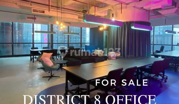 Office District 8 Lot 28 Scbd, Kebayoran Baru Jakarta Selatan Furnished