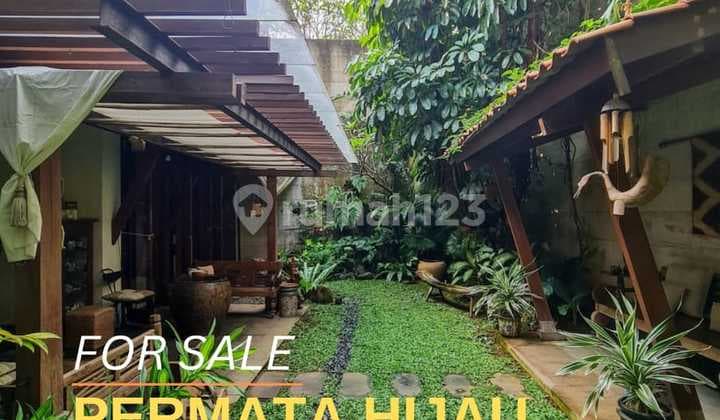 Turun Harga Rumah Etnik Jawa Siap Huni Lokasi Strategis Permata Hijau Jakarta Selatan