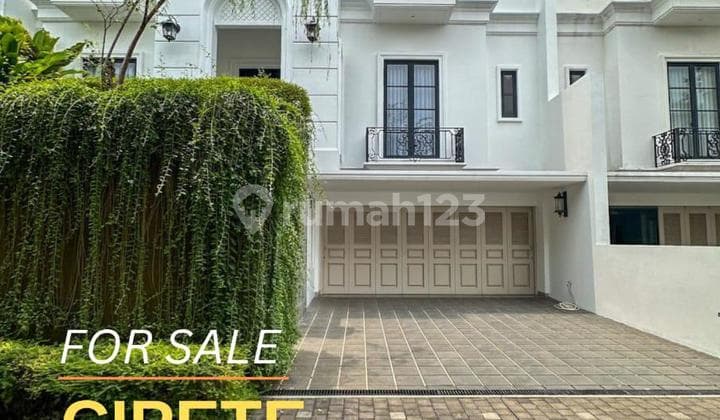 Rumah 2 Lantai di Dalam Cluster Siap Huni Cipete Jakarta Selatan
