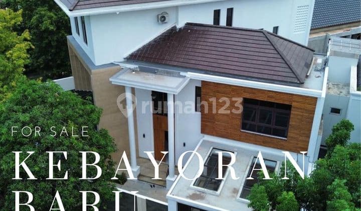 Rumah Mewah 3 Lantai Pakubuwono Kebayoran Baru Brand New House Akses Jalan Lebar