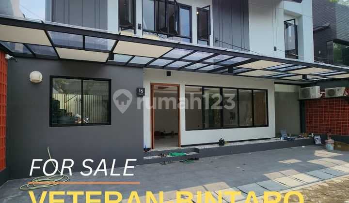 Rumah Modern Minimalis di Dalam Veteran Siap Huni Veteran Bintaro