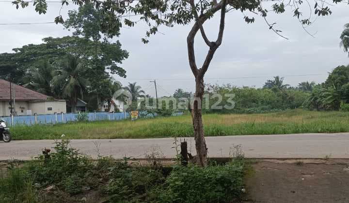 For Sale, Land on Main Road in Talang Jambe Village Office Area, Palembang