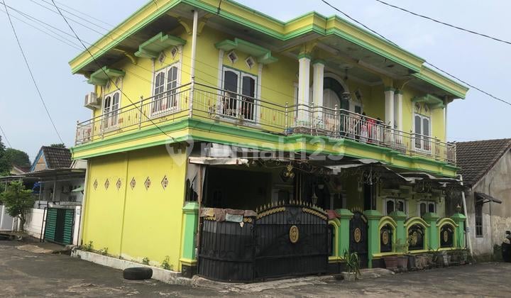 DIJUAL RUMAH HOOK 2 LANTAI KEBUN BUNGA PALEMBANG