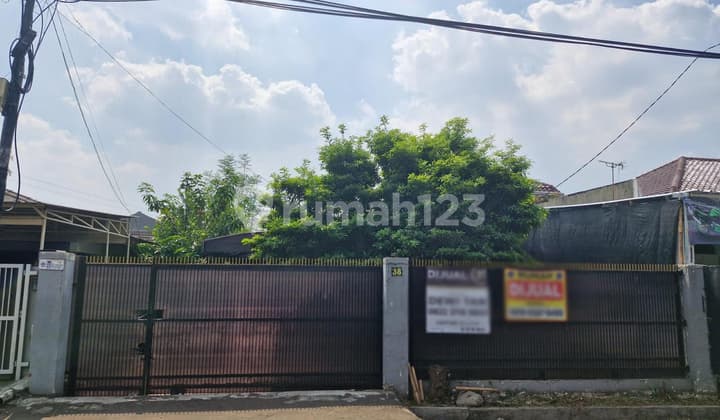 Dijual Tanah dan Bangunan Jalan Kejaksaan Raya Pondok Bambu Duren Sawit Jakarta Timur
