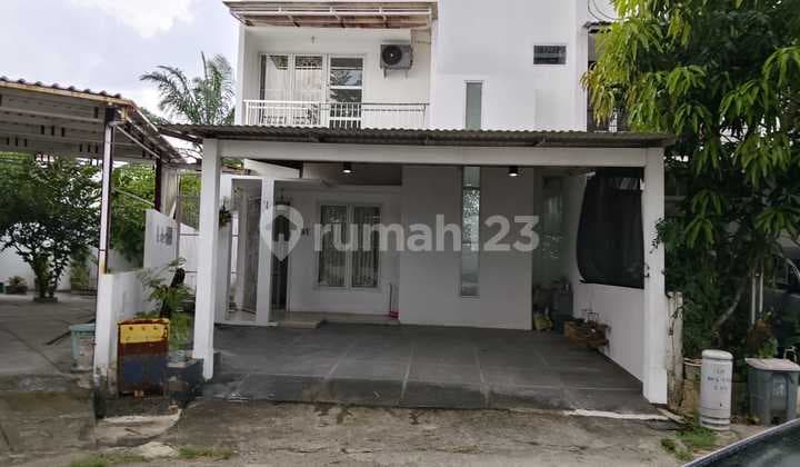 DIJUAL RUMAH 2 LANTAI KOMPLEK DEMANG NINGRAT PALEMBANG