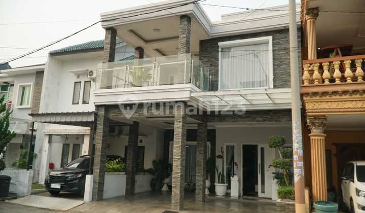 DIJUAL RUMAH MEWAH FULLY FURNISHED KOMPLEK DIAN REGENCY PALEMBANG