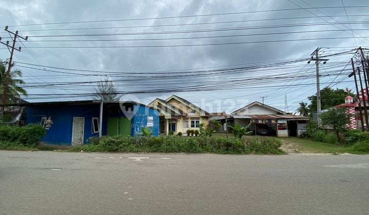 Dijual Rumah + Kios Pinggir Jalan Tegal Binangun Palembang