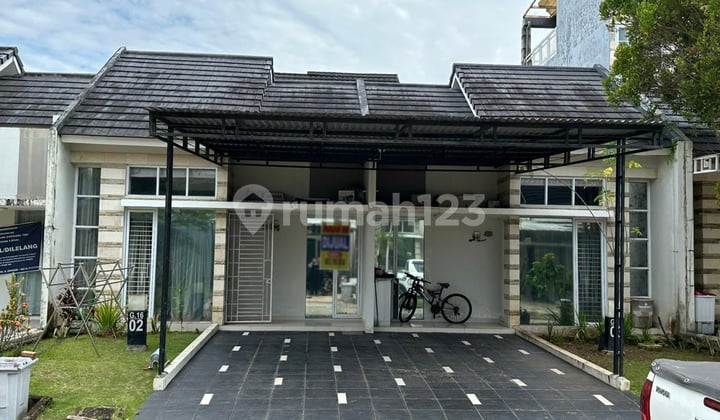 DIJUAL 2 RUMAH GANDENG FULL FURNISH CLUSTER SUMMER MEADOW CGC PALEMBANG