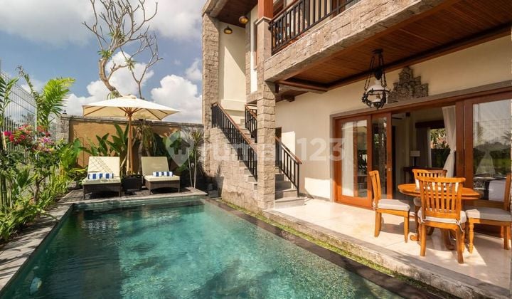 Dijual Private Villa Sudah Running - Full Furnished Di Ubud