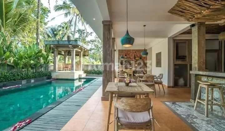 Dijual Villa Murah Diubud View Loss Sawah & Jungle Suasana Tenang