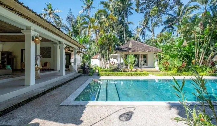 Dijual Murah Villa Ubud Diarea Alam Pedesaan Yg Asri Dan Indah