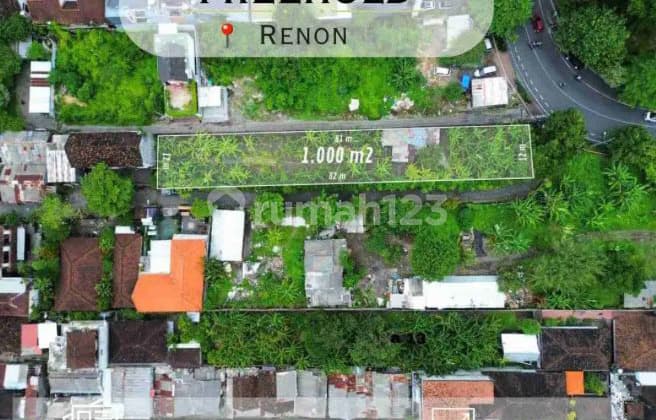 Dijual Lahan Premium Renon - Lokasi Super Strategis