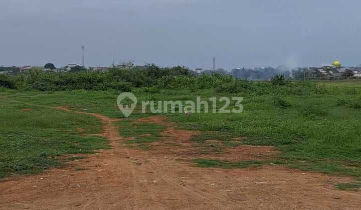 Disewakan Tanah Luas di Jalan Raya Babelan Bekasi