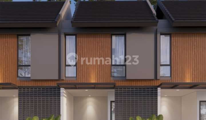 2-Story Eastetic Modern Town House Depok with SHM