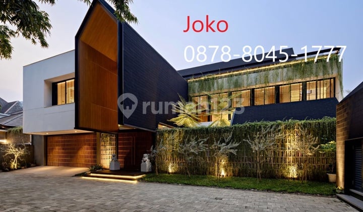 Rumah Skandinavia Baru di Area Prime Brawijaya, Kebayoran Baru