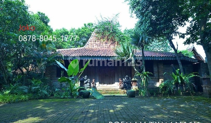 Rumah Gebyok Djawa M U R A H Area Jl. Pekapuran, Cimanggis, Depok